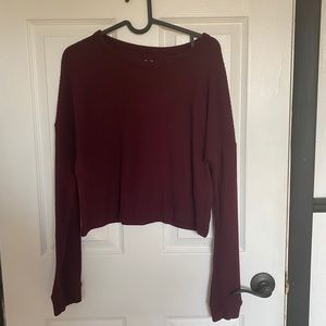 Maroon sweater